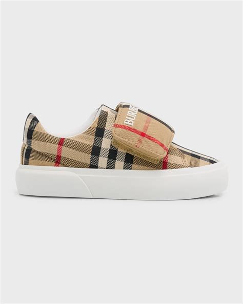 fashion sneaker kids burberry shoes|Burberry sneakers for toddlers.